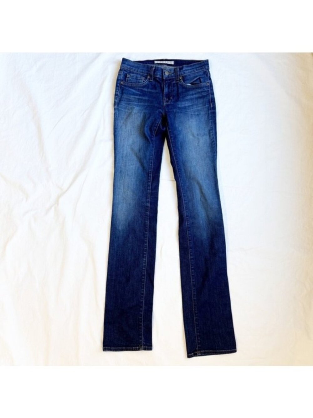 J Brand Womens Cigarette Leg Dark Wash Denim Jeans Size 25